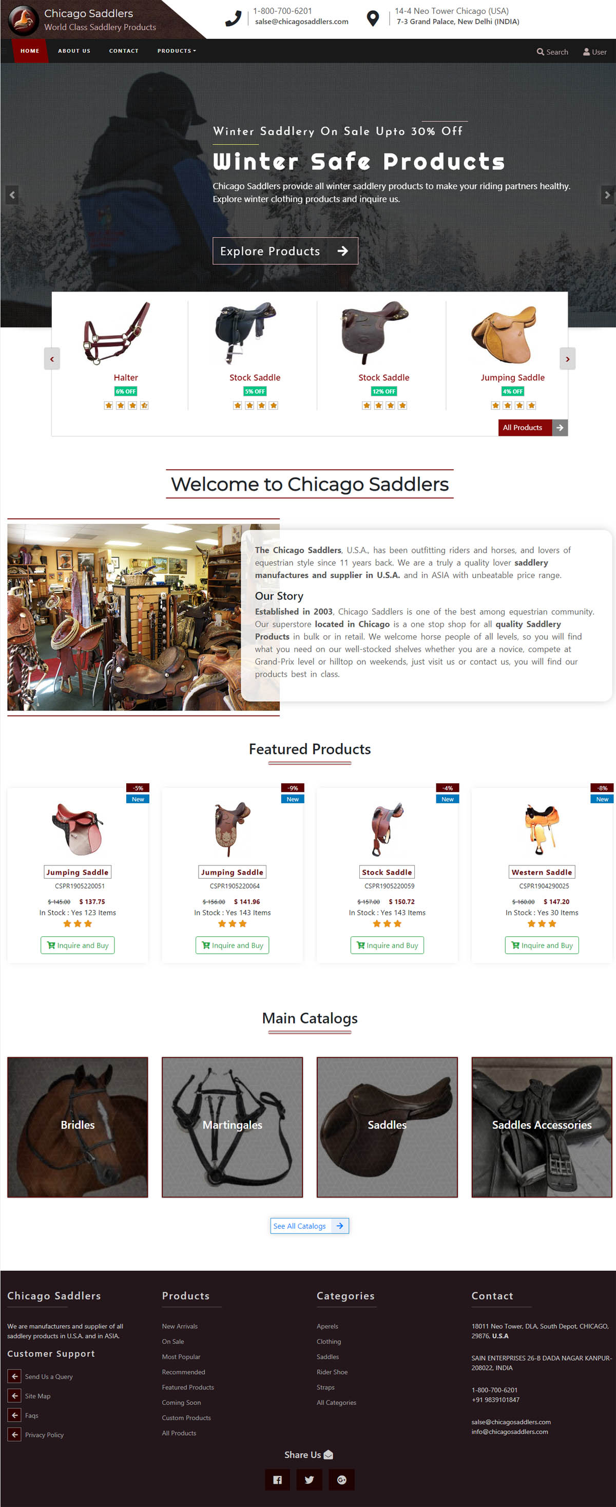 Chicago Saddlers Home Page